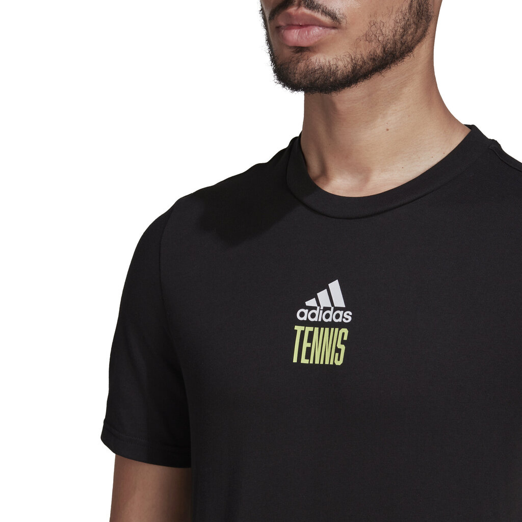 Adidas T-Särgid M Tns Par G Tee Black HA0965 HA0965/2XL цена и информация | Meeste T-särgid | kaup24.ee