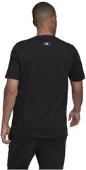 Футболка Adidas M Fi 3Bar Tee Black HD0893 HD0893/3XL цена и информация | Meeste T-särgid | kaup24.ee