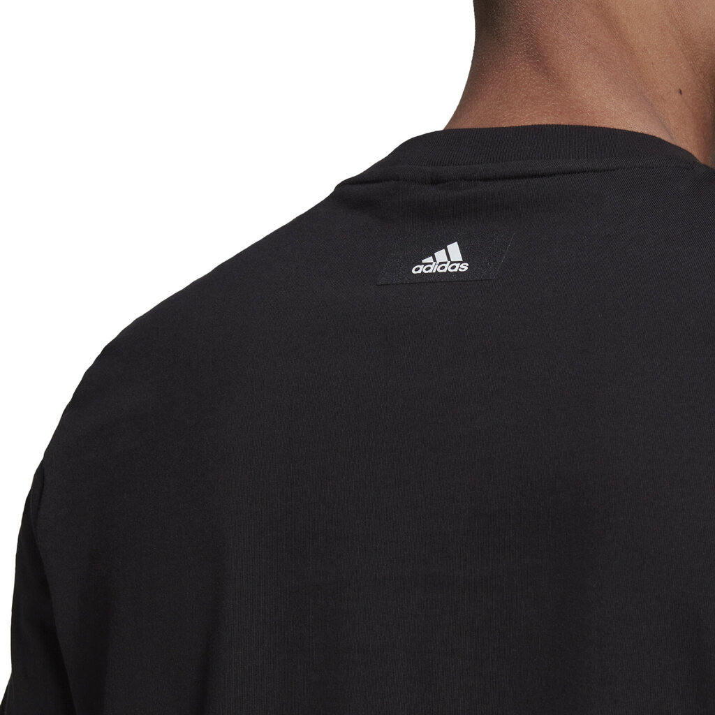 Adidas T-Särgid M Fi 3Bar Tee Black HD0893 HD0893/3XL hind ja info | Meeste T-särgid | kaup24.ee