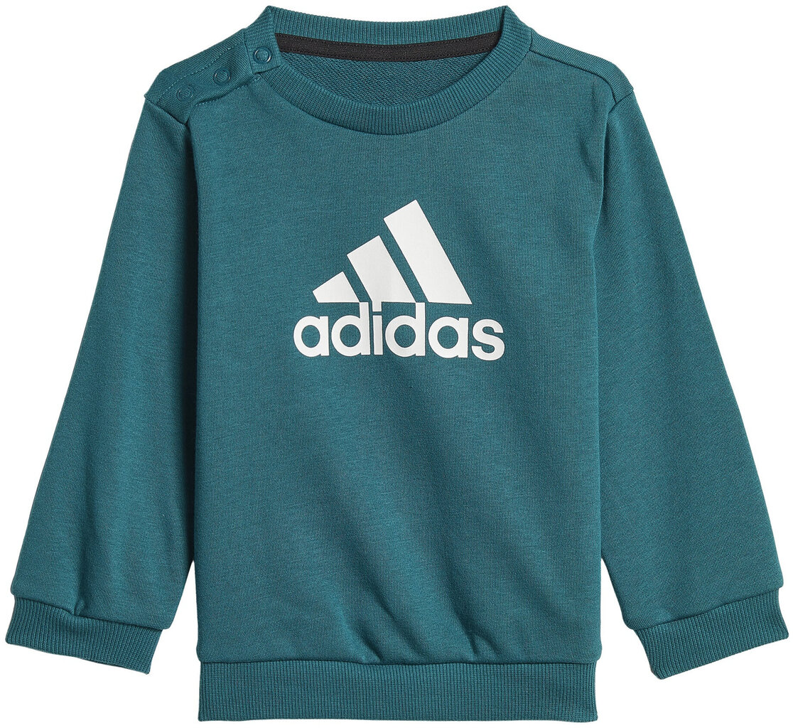 Adidas Spordikostüümid I Bos Jog Ft Green Black HF8822 HF8822/98 цена и информация | Poiste püksid | kaup24.ee