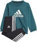 Adidas Spordikostüümid I Bos Jog Ft Green Black HF8822 HF8822/98 цена и информация | Poiste püksid | kaup24.ee