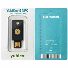 USB salvestuskandja YubiKey 5 NFC hind ja info | Mälupulgad | kaup24.ee