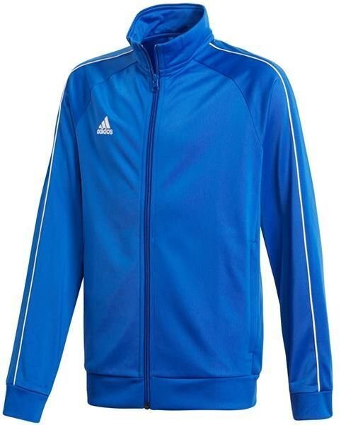 Dressipluus meestele Adidas Core 18 PES JKT M CV3564, sinine XXL hind ja info | Meeste pusad | kaup24.ee