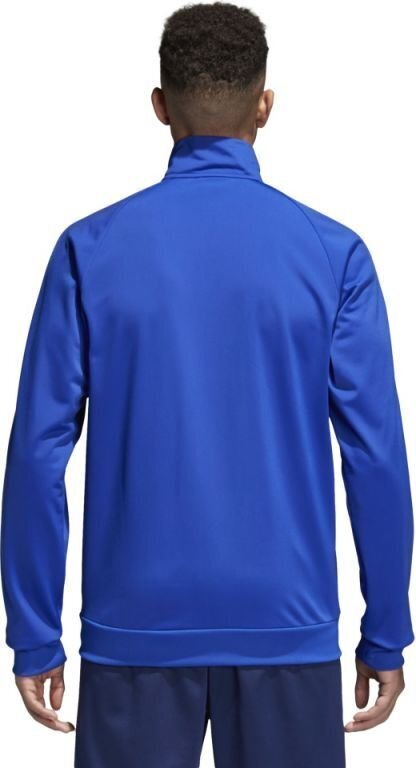 Dressipluus meestele Adidas Core 18 PES JKT M CV3564, sinine XXL hind ja info | Meeste pusad | kaup24.ee