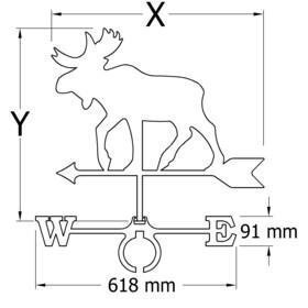 Tuulelipp Mustang hind ja info | Dekoratsioonid | kaup24.ee