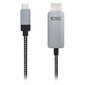 Nano Cable USB C - HDMI 4K HDR hind ja info | Mobiiltelefonide kaablid | kaup24.ee