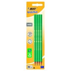 Pliiatsid Bic Evolution Original HB, 4 tk. 000167 цена и информация | Принадлежности для рисования, лепки | kaup24.ee