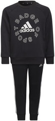 Cпортивные костюмы Adidas Lk Logo Jog Set Black H65797 H65797/128 цена и информация | Комплекты для мальчиков | kaup24.ee