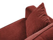 Diivan Cosmopolitan Design Fano, punane/must hind ja info | Diivanid ja diivanvoodid | kaup24.ee