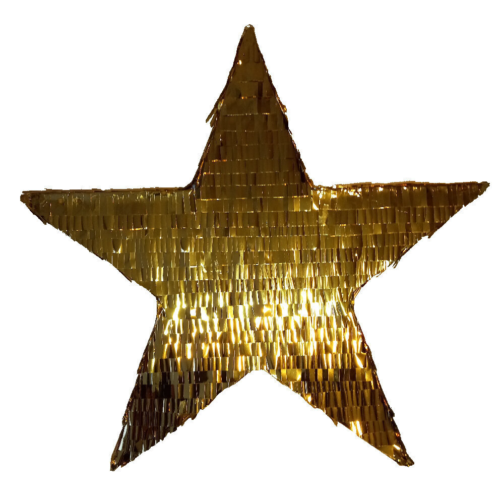 Pinjata Gold Star, 60x60x18 cm цена и информация | Peokaunistused | kaup24.ee