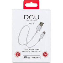 DCU, USB-A/Lightning, 3 m hind ja info | Kaablid ja juhtmed | kaup24.ee