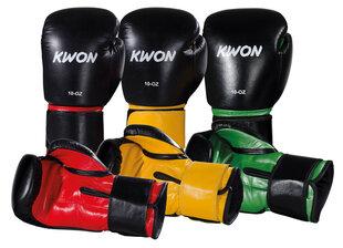 Боксерские перчатки KWON Knocking, красные цена и информация | Боевые искусства | kaup24.ee