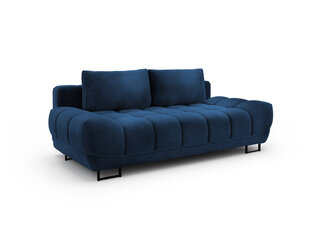 Трехместный диван Windsor and Co Cirrus, велюр, синий цена и информация | Диваны | kaup24.ee