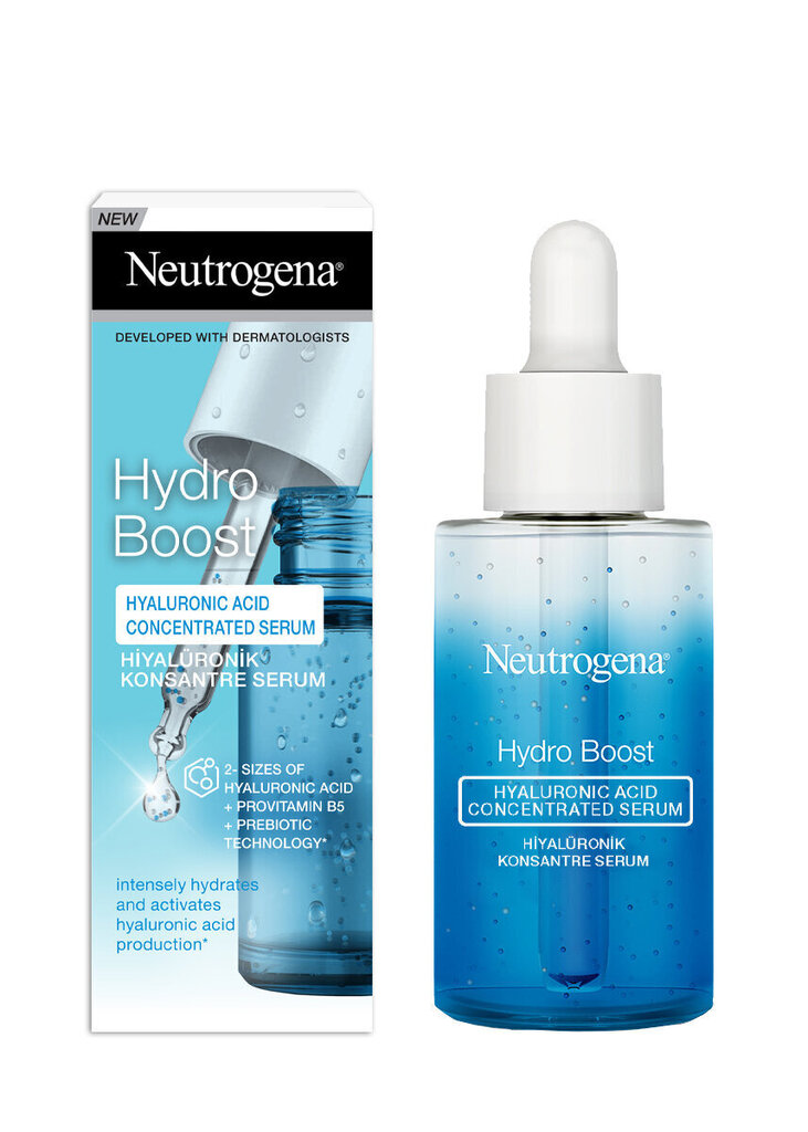 NEUTROGENA Hydro Boost hüaluroonhappe kontsentraat, 15ml hind ja info | Näoõlid, seerumid | kaup24.ee