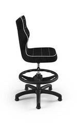 Ergonoomiline jalatoega lastetool Entelo Good Chair Petit VS01 4, must/valge hind ja info | Kontoritoolid | kaup24.ee