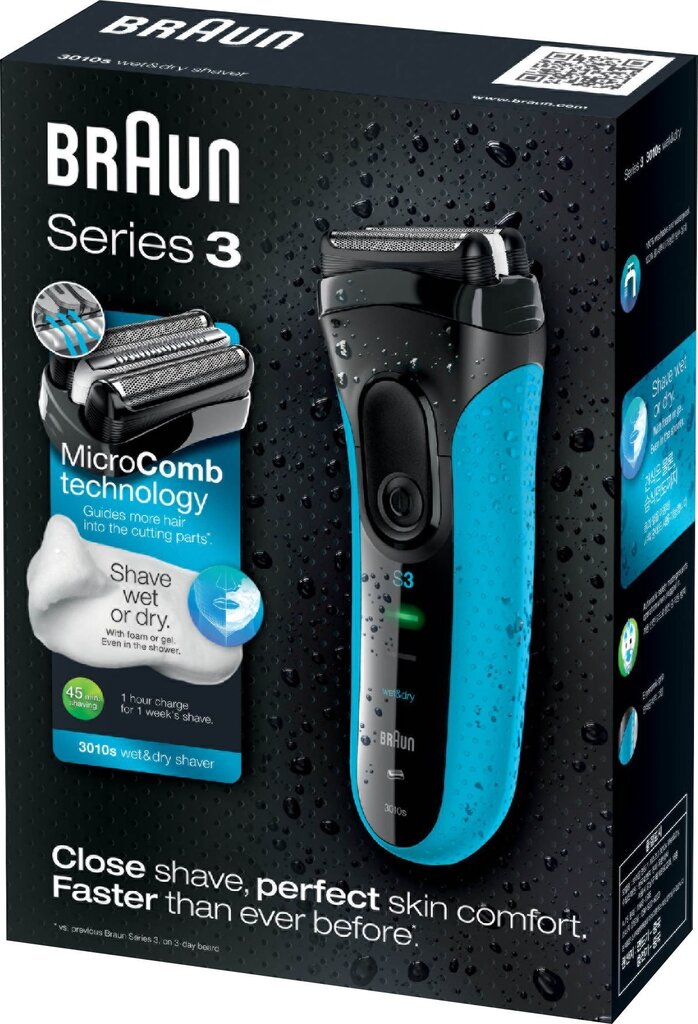 Braun Series 3 3010s hind ja info | Pardlid | kaup24.ee