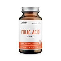 Iconfit Folic Acid (90 kapslit) цена и информация | Витамины | kaup24.ee