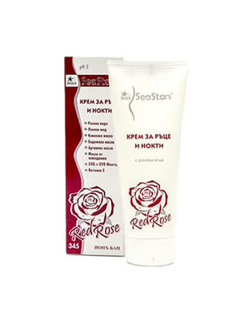 Käte- ja küünekreem "Red rose" - 75 ml hind ja info | Kehakreemid, kehaspreid | kaup24.ee