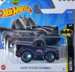 Sõiduk 2022 - 078 - HCT04 Hot Wheels Classic Tv Series Batmobile hind ja info | Poiste mänguasjad | kaup24.ee