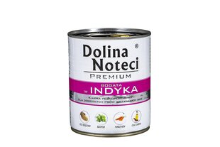 Märgtoit täiskasvanud koertele DOLINA NOTECI, kalkunilihaga, 800 g hind ja info | Dolina Noteci Lemmikloomatarbed | kaup24.ee