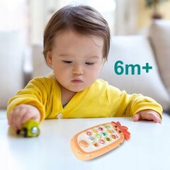 Heli- ja valgusefektidega telefon hind ja info | Imikute mänguasjad | kaup24.ee