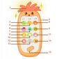 Heli- ja valgusefektidega telefon цена и информация | Imikute mänguasjad | kaup24.ee