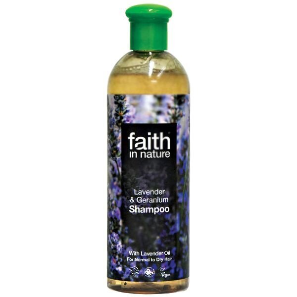 Toitev šampoon Faith in Nature kuivadele juustele, Lavendel 250 ml цена и информация | Šampoonid | kaup24.ee