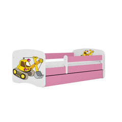 Voodi Babydreams, roosa, 140x70, sahtliga hind ja info | Voodid | kaup24.ee