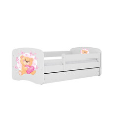 Voodi Babydreams, valge, 180x80, sahtliga hind ja info | Voodid | kaup24.ee