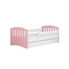 Кровать, розовая, 180x80 см, с ящиком цена и информация | Кровати | kaup24.ee