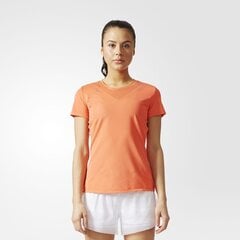 Naiste T-särk Adidas Feminine Tee W BR9840, oranž цена и информация | Женские футболки | kaup24.ee