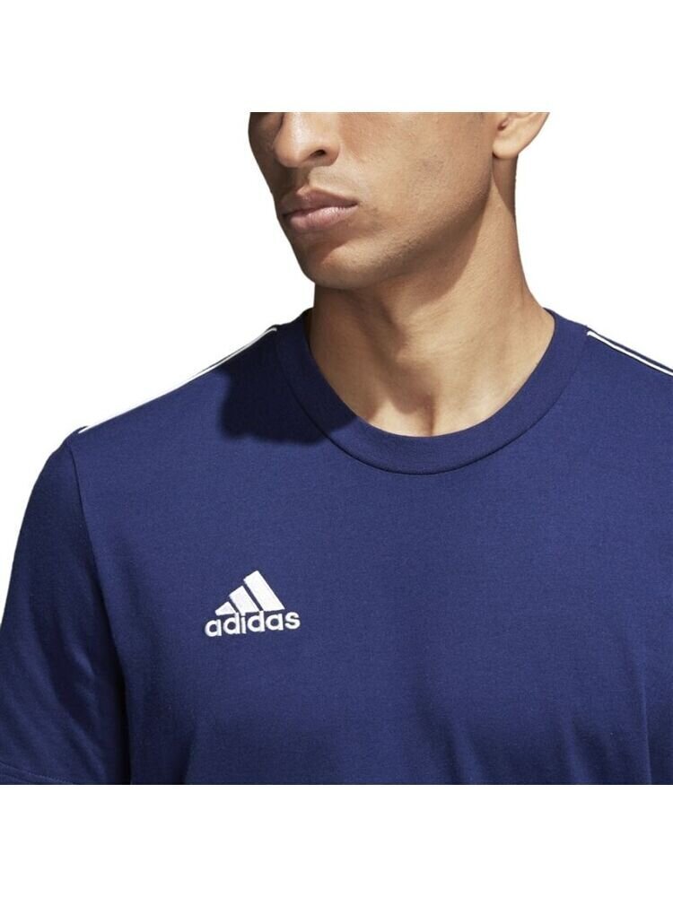 Meeste T-särk Adida Core18 Tee, sinine hind ja info | Meeste T-särgid | kaup24.ee