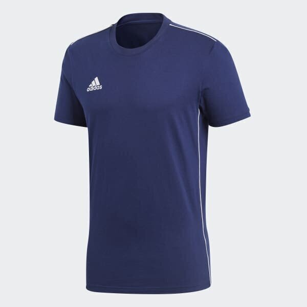 Meeste T-särk Adida Core18 Tee, sinine hind ja info | Meeste T-särgid | kaup24.ee