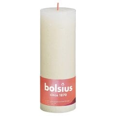 Bolsius sammasküünlad Shine 6 tk 190 x 68 mm pärlihall hind ja info | Küünlad, küünlajalad | kaup24.ee