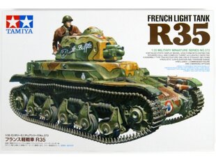 Конструктор Tamiya - French Light Tank R35, 1/35, 35373 цена и информация | Конструкторы и кубики | kaup24.ee