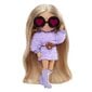 Nukk Barbie Extra mini koos lilla kleidiga, HGP66 hind ja info | Tüdrukute mänguasjad | kaup24.ee
