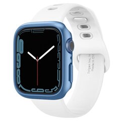 Kaitseümbris Spigen Thin Fit Apple Watch 7 jaoks, 41 mm, sinine hind ja info | Nutikellade ja nutivõrude tarvikud | kaup24.ee