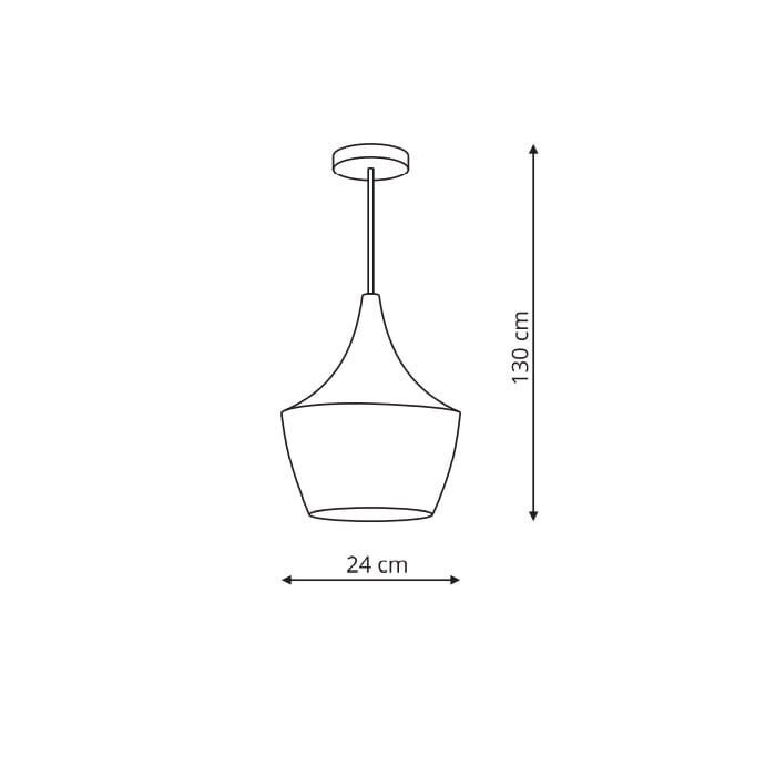 Ripplamp Light Prestige Caselle, must цена и информация | Rippvalgustid | kaup24.ee