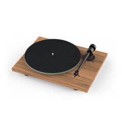 Pro-Ject T1 BT OM5E Walnut hind ja info | Vinüülplaadimängijad ja grammofonid | kaup24.ee