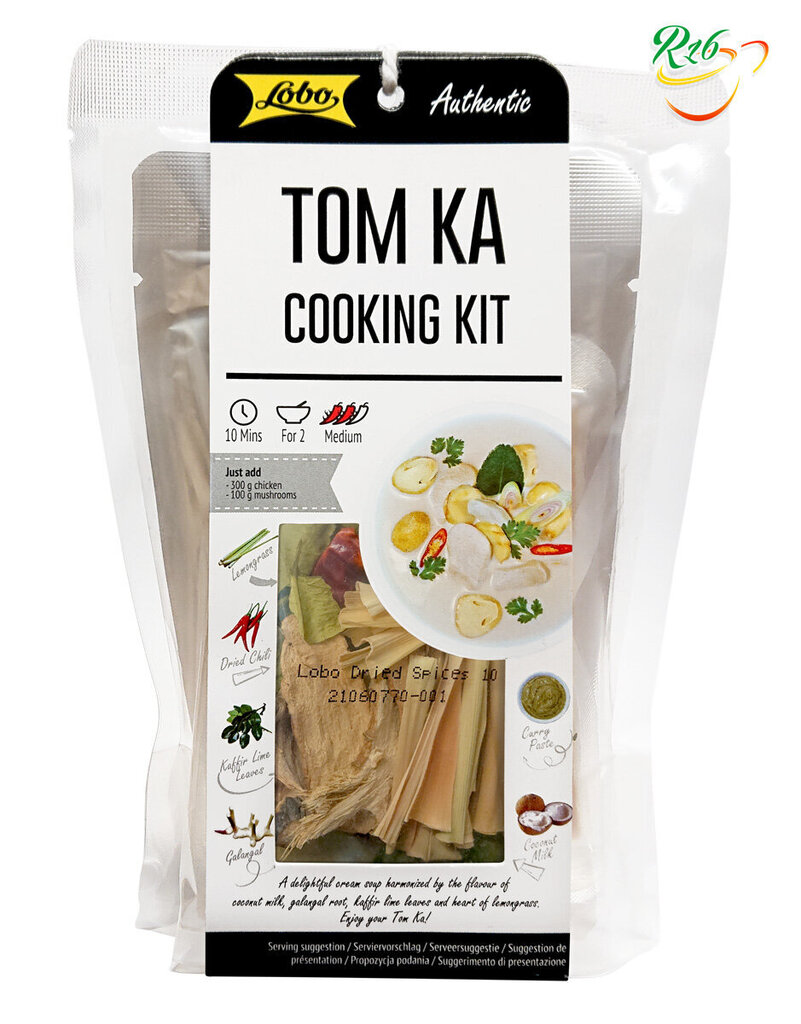 Tom Ka (Kha) autentne Tai supi valmistamise komplekt, Lobo, 260 g цена и информация | Supid, puljongid | kaup24.ee