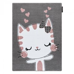 Laste vaip PETIT KITTY - 200x290 cm, hall hind ja info | Vaibad | kaup24.ee