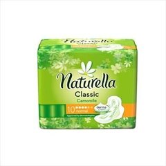 Naturella sidemed Classic Normal 10tk цена и информация | Тампоны, гигиенические прокладки для критических дней, ежедневные прокладки | kaup24.ee