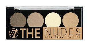 Палетка теней для век W7 The Nudes Eyeshadow Palette, 4 г цена и информация | Тушь, средства для роста ресниц, тени для век, карандаши для глаз | kaup24.ee