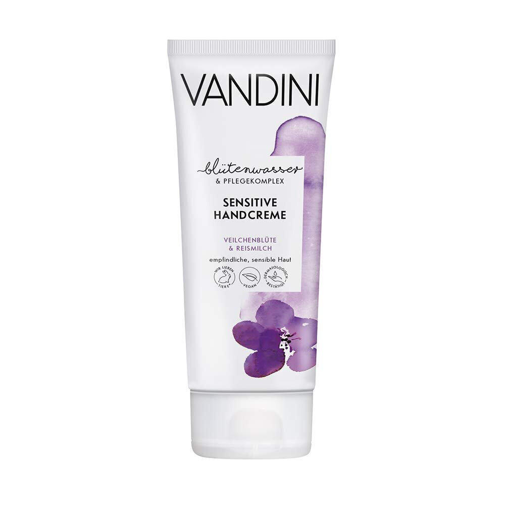 VANDINI SENSITIVE kätekreem Violet Blossom 30 ml hind ja info | Kehakreemid, losjoonid | kaup24.ee