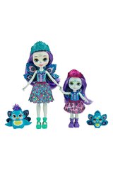 Кукольный набор «Павлин и сестричка» Enchantimals, HCF83 цена и информация | Игрушки для девочек | kaup24.ee