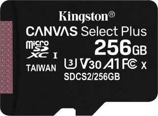 Kingston SDCS2/256GBSP цена и информация | Карты памяти для фотоаппаратов, камер | kaup24.ee