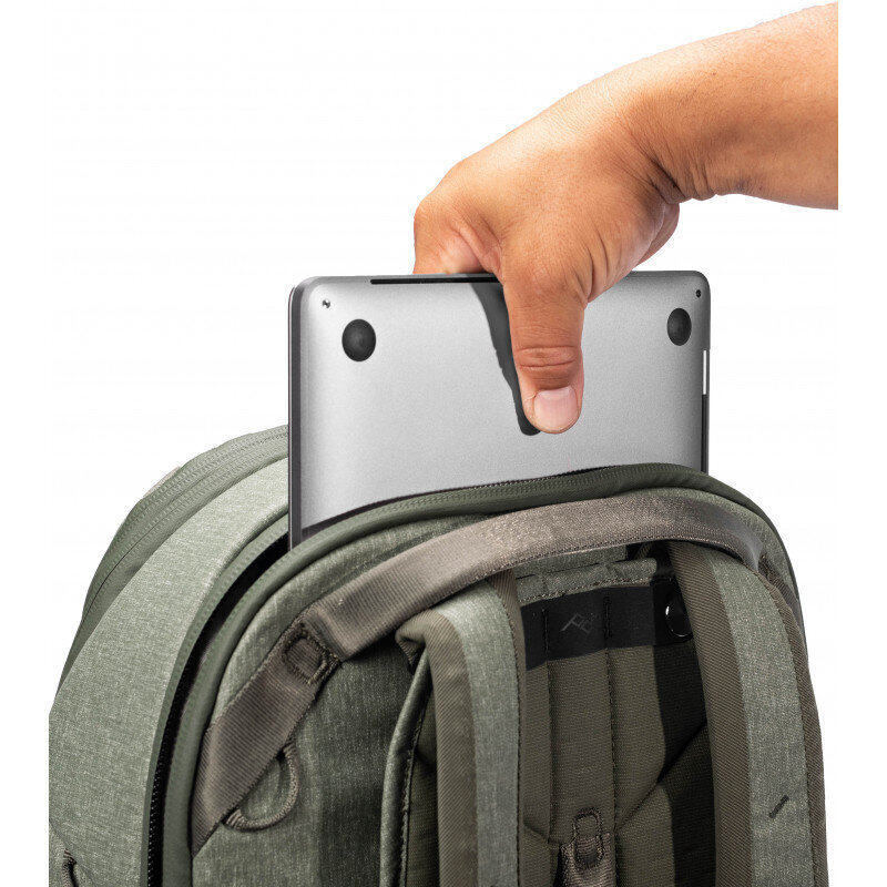 Peak Design seljakott Travel Backpack 30L, sage hind ja info | Arvutikotid | kaup24.ee