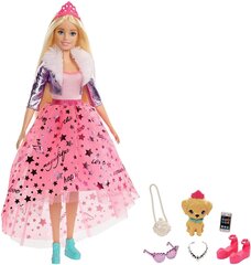 Nukk Barbie Princess Adventure hind ja info | Tüdrukute mänguasjad | kaup24.ee