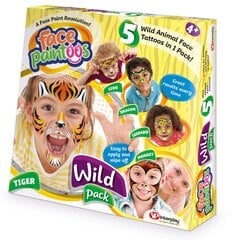 Näomaalingu komplekt Face Paintoos Wild Pack hind ja info | Karnevali kostüümid | kaup24.ee