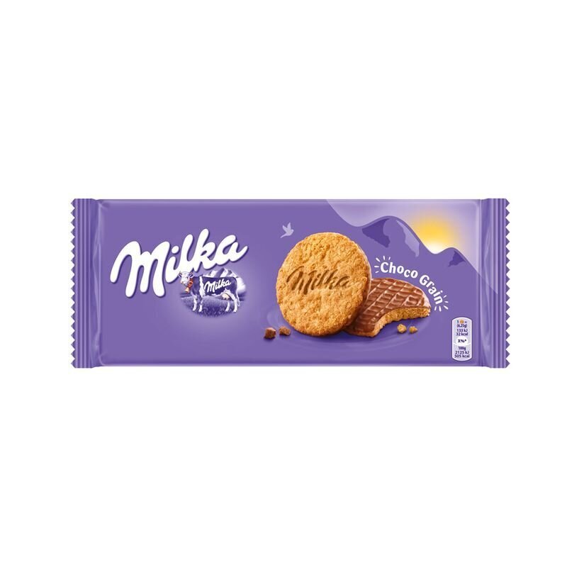 Milka küpsis Chocograin 126g цена и информация | Maiustused | kaup24.ee